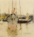 Entrada de barcos a la medina de la isla de Wight Berthe Morisot